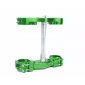 Τομονόπλακα μηχανής KITE TRIPLE CLAMPS MX-EN KXF 450 Green 12-17  thumb